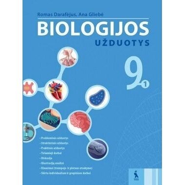 978543006672 Biologijos užduotys 9 kl/1 pr.s. Ana Gliebė, Romas Darafėjus