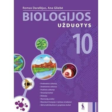 978543006673 Biologijos užduotys 10 klasei. Romas Darafėjus, Ana Gliebė