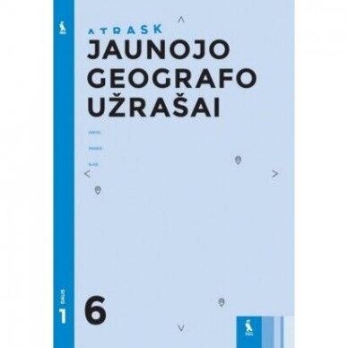 978543006276 Jaunojo geografo užrašai 6 kl/1 d.