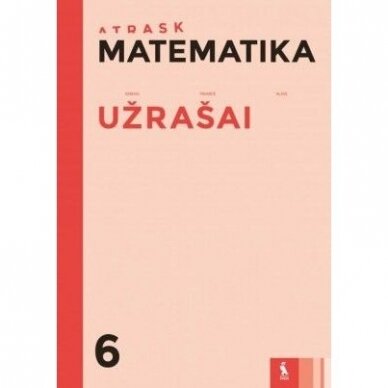 978543006669 Matematika.Užrašai 6 kl. (Serija. Atrask)