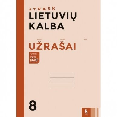 978543006920 Lietuvių kalba. Užrašai 8 klasei ATRASK