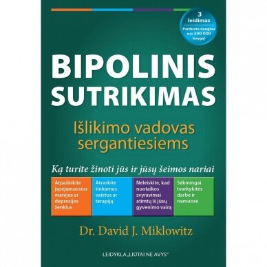 David J. Miklovitz. Bipolinis sutrikimas