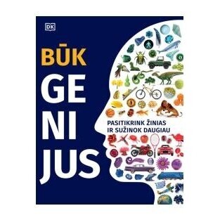 Būk genijus. pasitikrink žinias ir sužinok daugiau