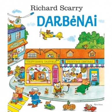 Richard Scarry. Darbėnai