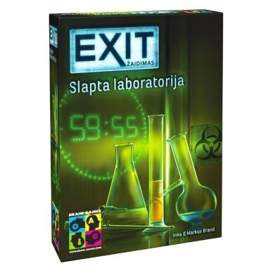 Exit. Slapta laboratorija