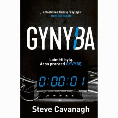 Gynyba. Steve Cavanagh