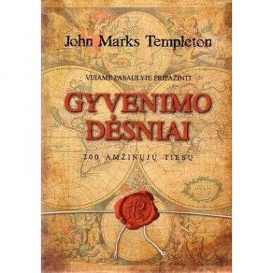 John Marks Templeton. Gyvenimo dėsniai