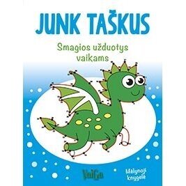 Junk taškus. Smagios užduotys vaikams. Mėlynoji kn.