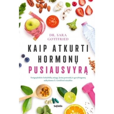 Kaip atkurti hormonų pusiausvyrą.  Sara Gottfried