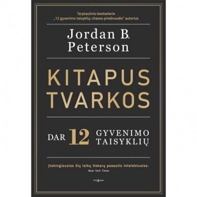 Kitapus tvarkos. Jordan B. Peterson