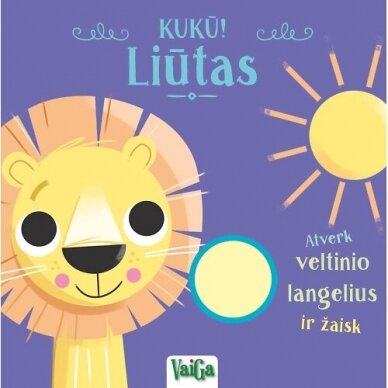 Kukū! Liūtas Atverk veltinio langelius