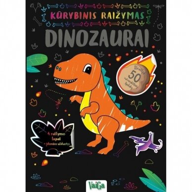 Kūrybinis raižymas. Dinozaurai