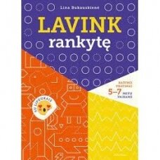 Lavink rankytę. Rašymo pratimai 5-7 metų vaikams