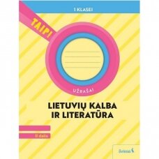 Lietuvių kalba ir literatūra 1 kl/2 dalis(2022)TAIP! Užrašai ATNAUJINTA