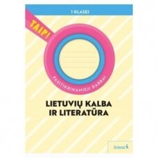 Lietuvių kalba ir literatūra 1kl Pasitikrinamieji darbai TAIP (2022)
