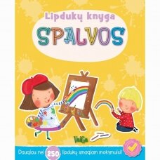 Lipdukų knyga. Spalvos