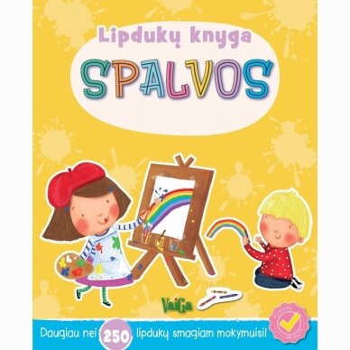 Lipdukų knyga. Spalvos