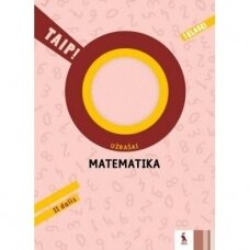 Ada Kavaliauskienė, Linas Vilčinskas, Rita Rimšelienė. Matematika. Užrašai 1 klasei, 2 dalis. Serija TAIP!