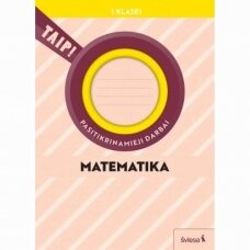 Matematika. Pasitikrinamieji darbai 1 kl. TAIP(2022)