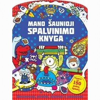 Mano šaunioji spalvinimo knyga