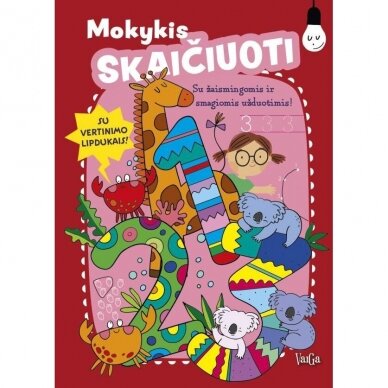 Mokykis skaičiuoti. Su žaismingomis užduotimis