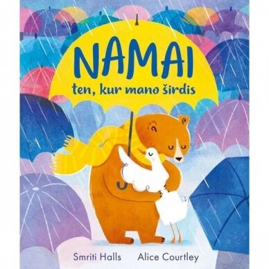 Namai ten, kur mano širdis. Smriti Halls, Alice Courtley