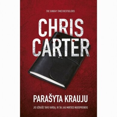 Parašyta krauju. Chris Carter