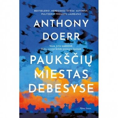 Paukščių miestas debesyse. Anthony Doerr