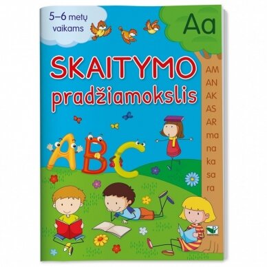 Skaitymo pradžiamokslis 5-6 metų vaikams