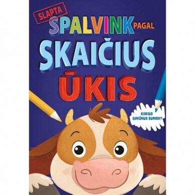 Spalvink pagal skaičius.Ūkis