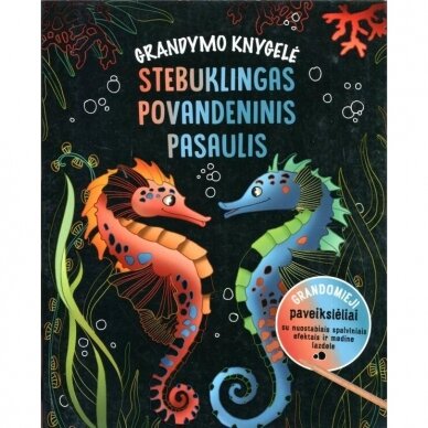 Stebuklingas povandeninis pasaulis. Grandymo knygelė