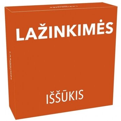 TACTIC Žaidimas Lažinkimės. Iššūkis