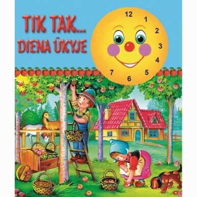 Tik Tak... Diena ūkyje (su laikroduku)