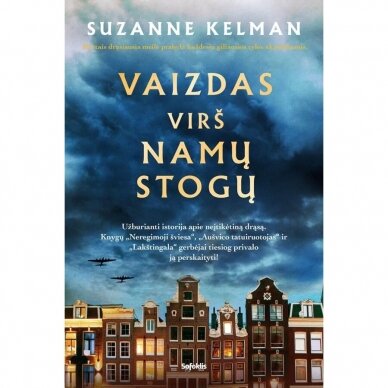 Vaizdas virš namų stogų.  Suzanne Kelman