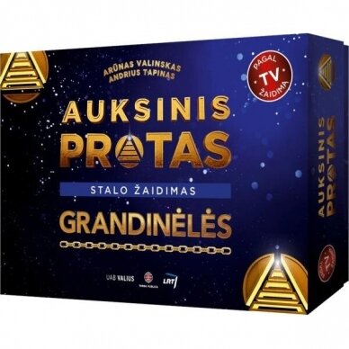 Žaidimas "Auksinis protas. Grandinėlės"