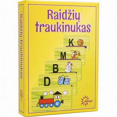 Žaidimas Raidžių traukinukas