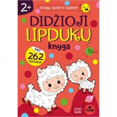 Zoologijos sode. Didžioji lipdukų knyga.  Inga Šeduikienė